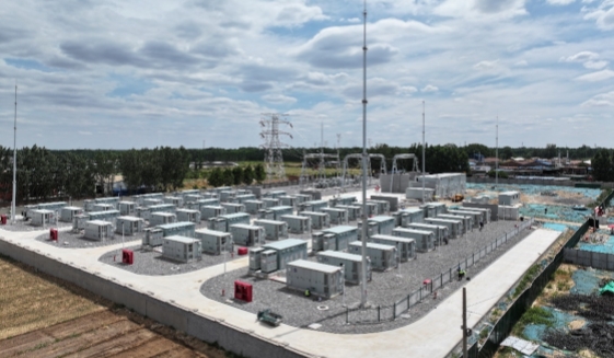 中電冠縣100MW200MWh獨立儲能電站項目并網送電成功